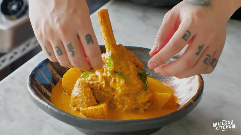 sajian Gulai dari Indonesia (youtube.com/Willgoz Kitchen)