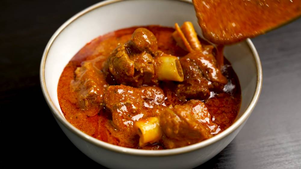 sajian Rogan Josh dari Kashmir, India (youtube.com/Spice Eats)