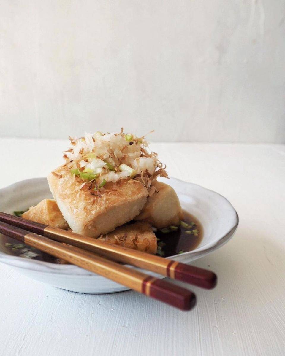 Agedashi tofu (instagram.com/happyhapakitchen)