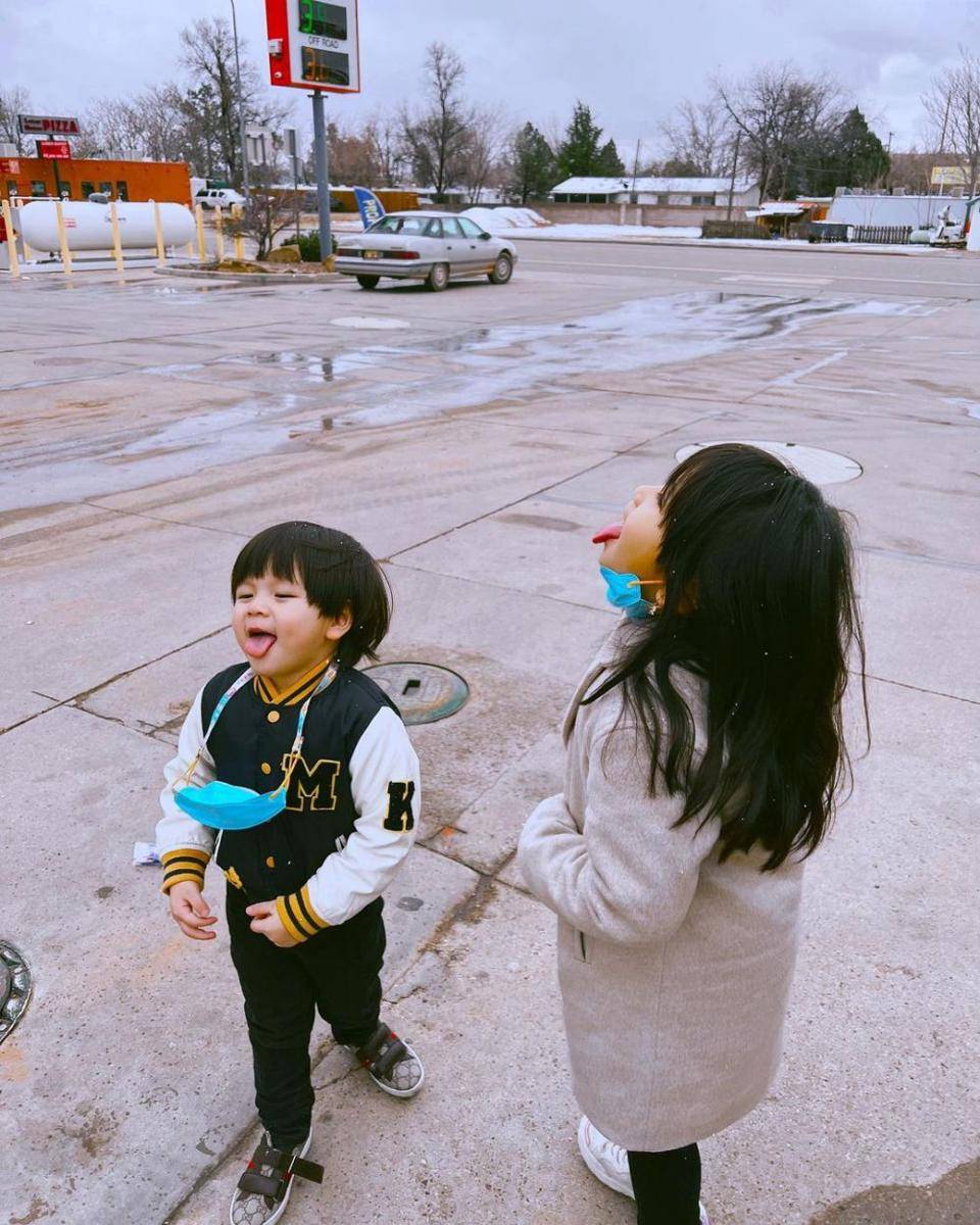 potret Moonella bersama sang adik (instagram.com/babymoonella)