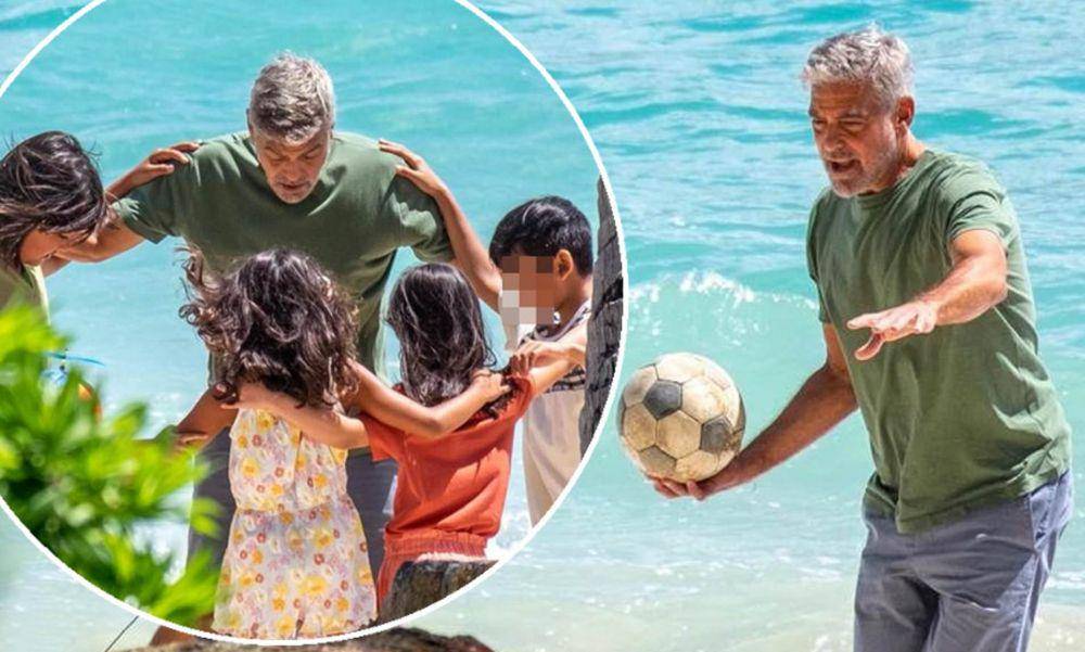 potret proses syuting film Ticket to Paradise (dailymail.co.uk)