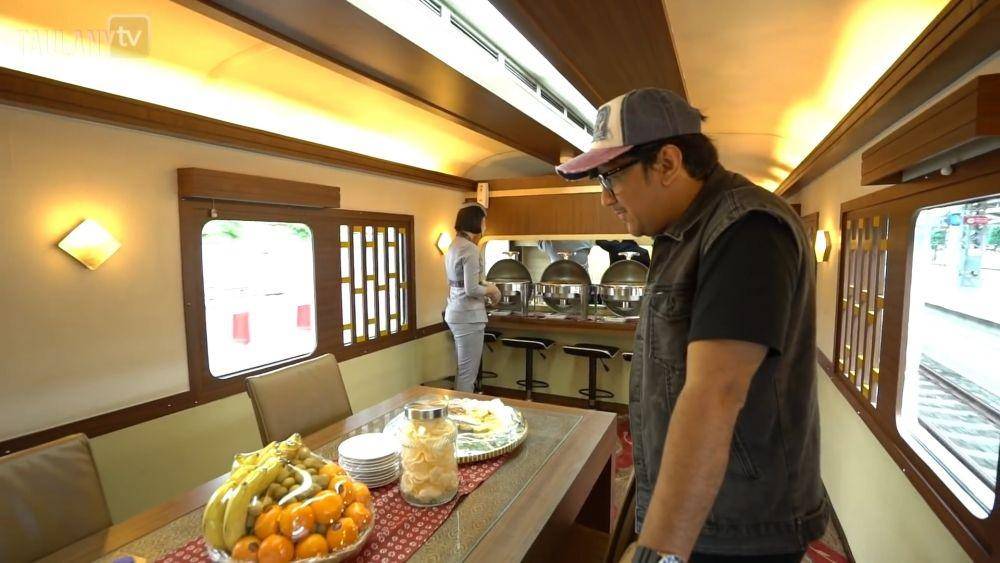potret mewah kereta api Andre Taulany (youtube/taulany tv)