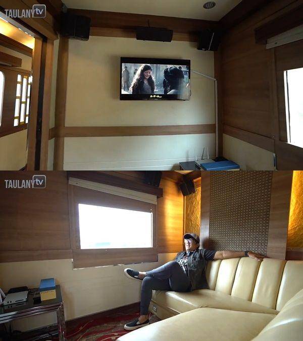 potret mewah kereta api Andre Taulany (youtube/taulany tv)