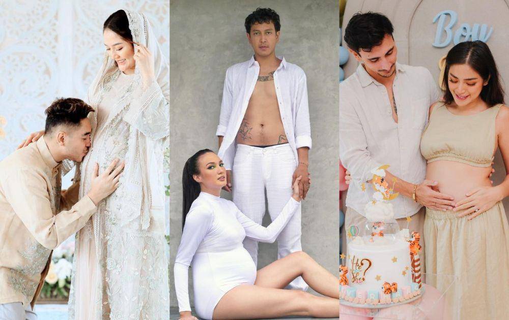 kolase potret pasangan artis yang akan dapat momongan di tahun 2022 (instagram.com/sitibadriahh | instagram.com/nadinelist | instagram.com/inijedar)