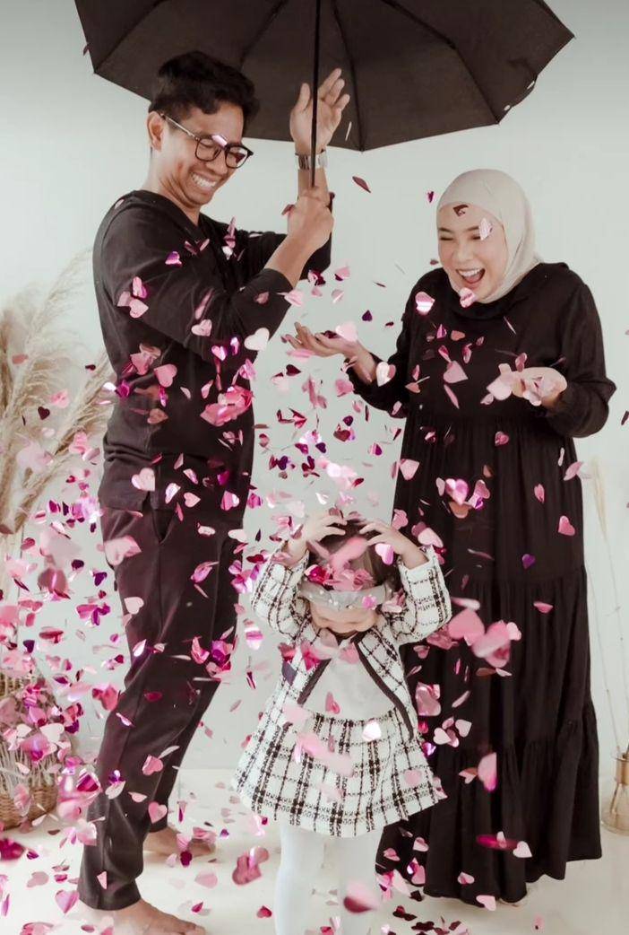 gender reveal Fitri Tropica (instagram.com/fitrop)