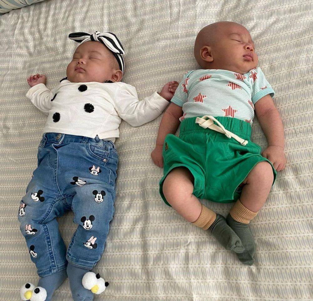 Baby Rayyanza dan Meshwa (instagram.com/shantydenny)