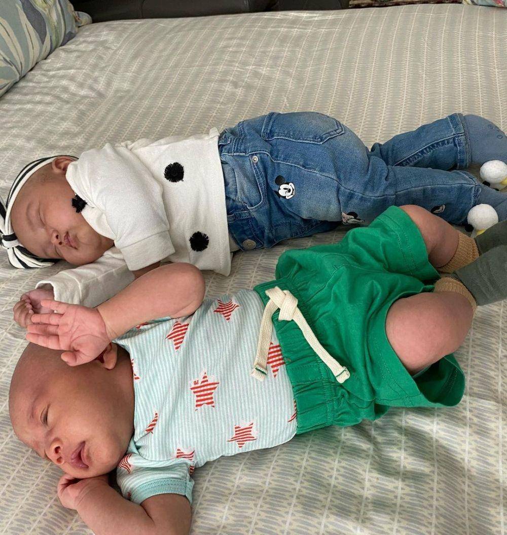 Baby Rayyanza dan Meshwa (instagram.com/fazeelameshwa.athari)