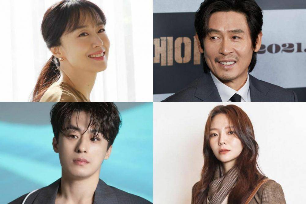 Jeon Do Yeon, Sol Kyung Gu, Goo Kyu Hwan, dan Esom (instagram.com/management_soop | instagram.com/cjes.tagram | instagram.com/namooactors | instagram.com/esom_)