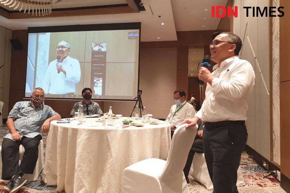 Kepala BRIN, Dr. Laksana Tri Handoko, M. Sc (IDN Times/Uni Lubis)