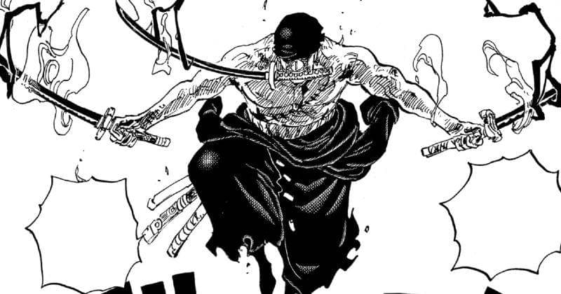 Kemenangan Zoro di One Piece 1036. (mangaplus.shueisha.co.jp/One Piece)