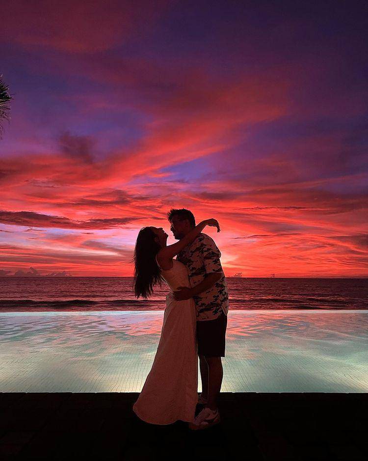 potret honeymoon Joshua Suherman dan Clairine Clay (instagram.com/clairineclay)