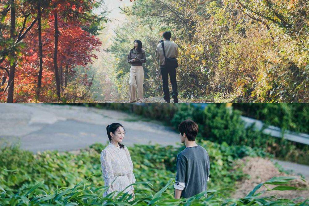 (atas) Cuplikan Our Beloved Summer (https://www.hancinema.net/) / (bawah) Cuplikan Hometown Chachacha (https://www.hancinema.net/)