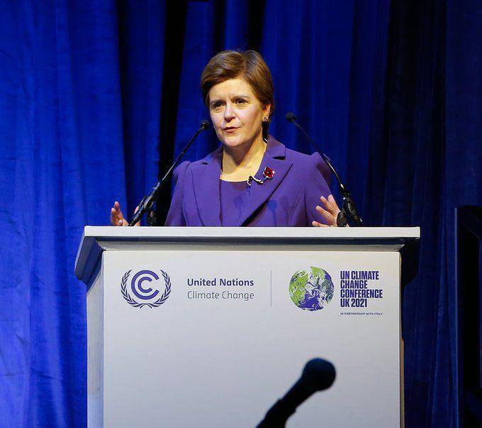Menteri Pertama Skotlandia, Nicola Sturgeon. (Twitter.com/First Minister)