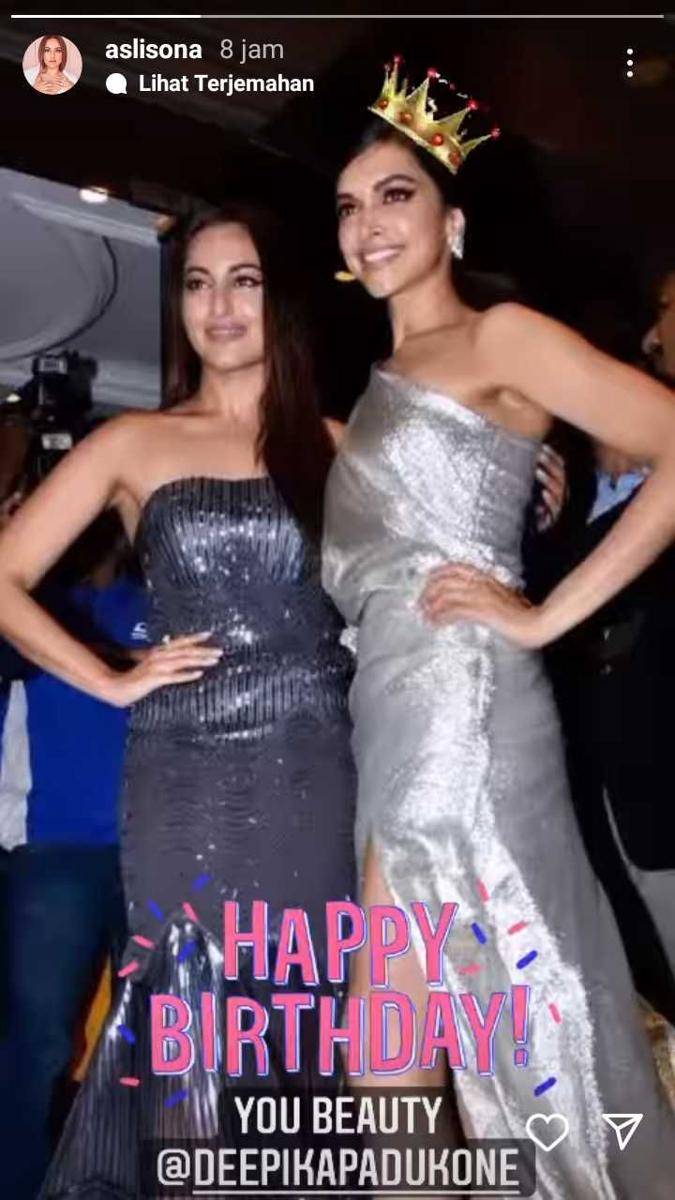 unggahan Sonakshi Sinha (instagram.com/aslisona)