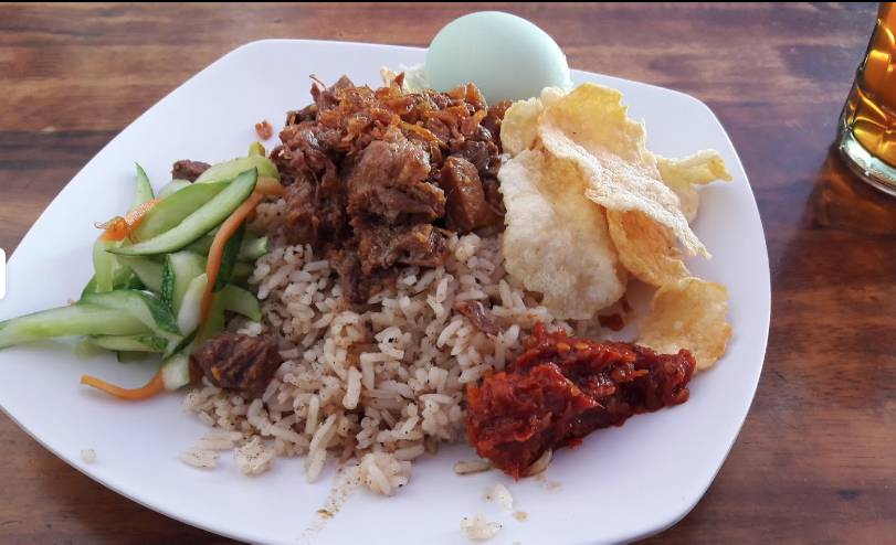Nasi gonjleng khas Cilegon (Google/Juwanto Anto)