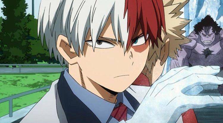 Shoto Todoroki dari anime My Hero Academia (favim.com)