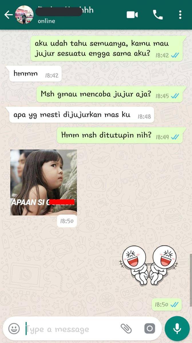 chat prank curiga (twitter.com/ozdysays)