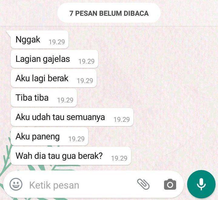chat prank curiga (twitter.com/luvvybeee)