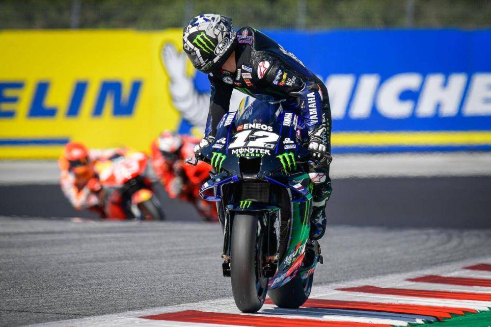 Maverick Vinales saat masih bersama tim Yamaha. (motogp.com)