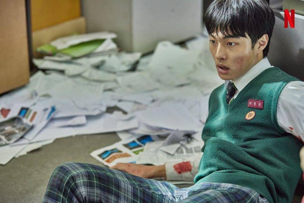 potret cuplikan drama All of Us Are Dead (instagram.com/netflixkr)