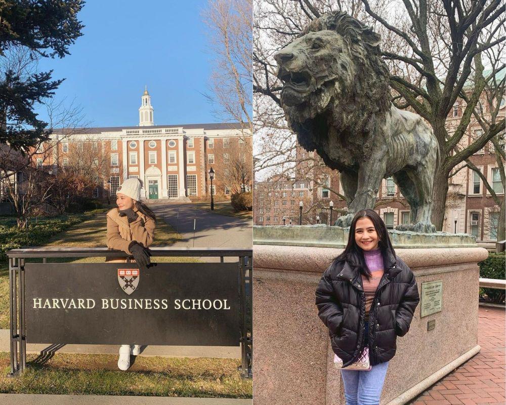 12 Potret Prilly Latuconsina Mengunjungi Kampus Harvard dan Columbia