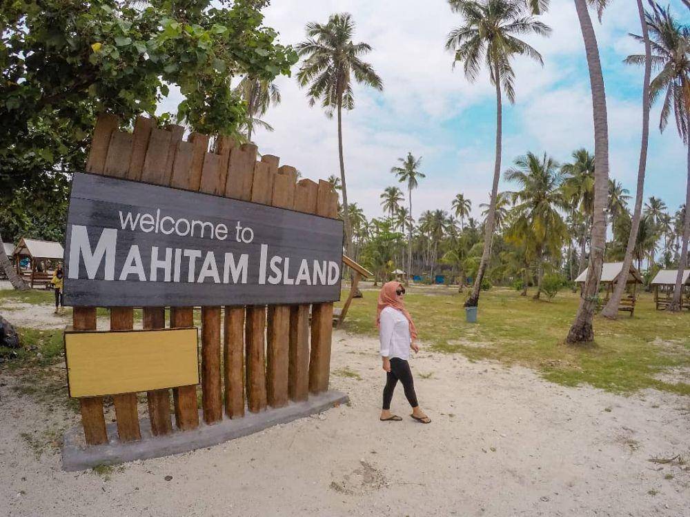 Pulau Mahitam Pesawaran. (Instagram.com/pulaumahitam_lampuung)