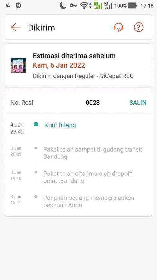 track order barang kocak (twitter.com/PrasetiyawanDwi)