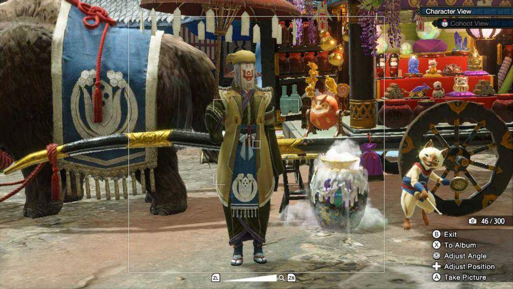 Kagero the Merchant (dok. Capcom/Monster Hunter Rise)