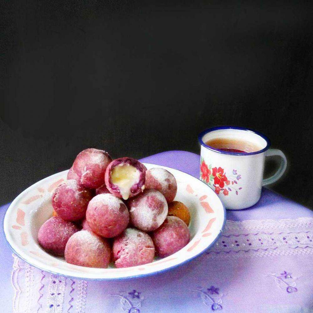 Bola ubi keju (instagram.com/mamahraihaanalfatih)