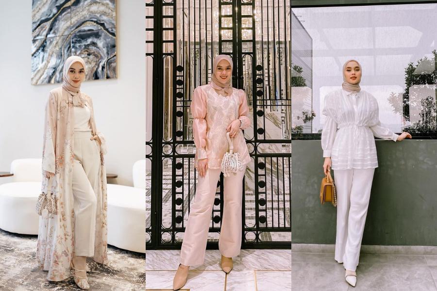 9 Style Kondangan dengan Celana ala Selebgram Tiqasya, Simple nan Apik