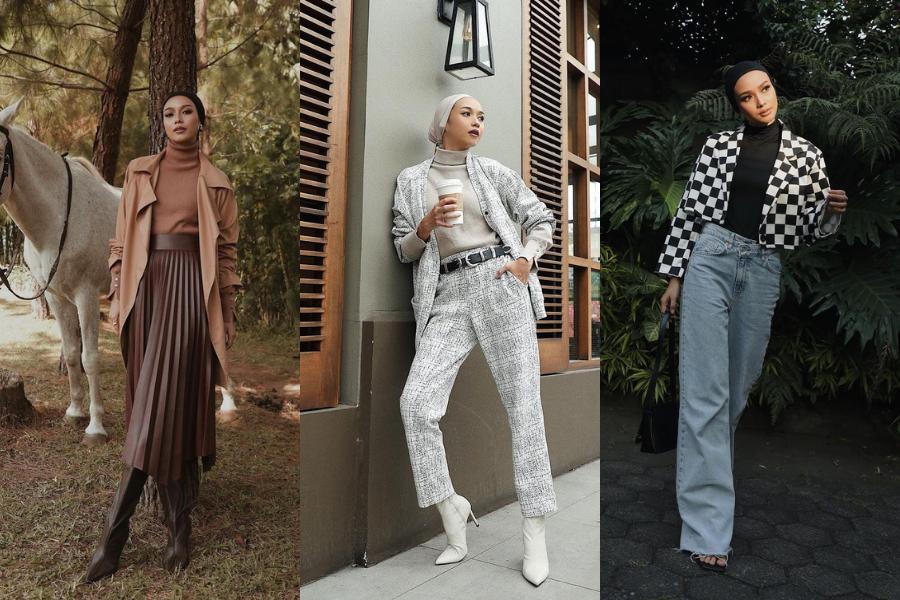 9 Padu Padan Outerwear ala Selebgram Vira Tandia, Kekinian dan Kece