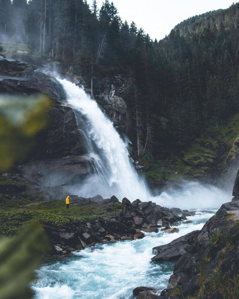 Air Terjun Krimml (instagram.com/linzimda)
