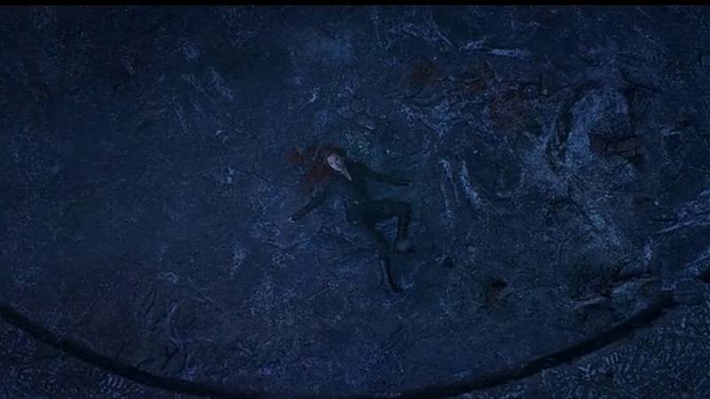 Momen kematian Black Widow. (Disney+ Hotstar/Avengers: Endgame)