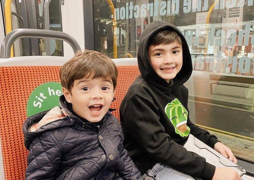 potret Quenzino  dan Zenecka Acana Naif (instagram.com/carissa_puteri)