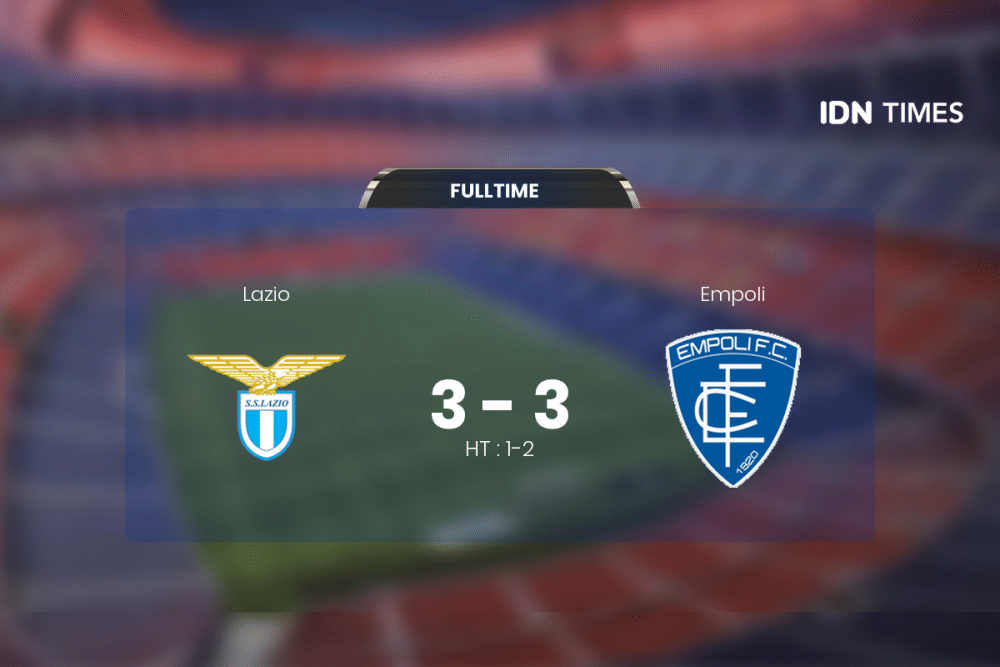 Duel Lazio Vs Empoli Berakhir Antiklimaks