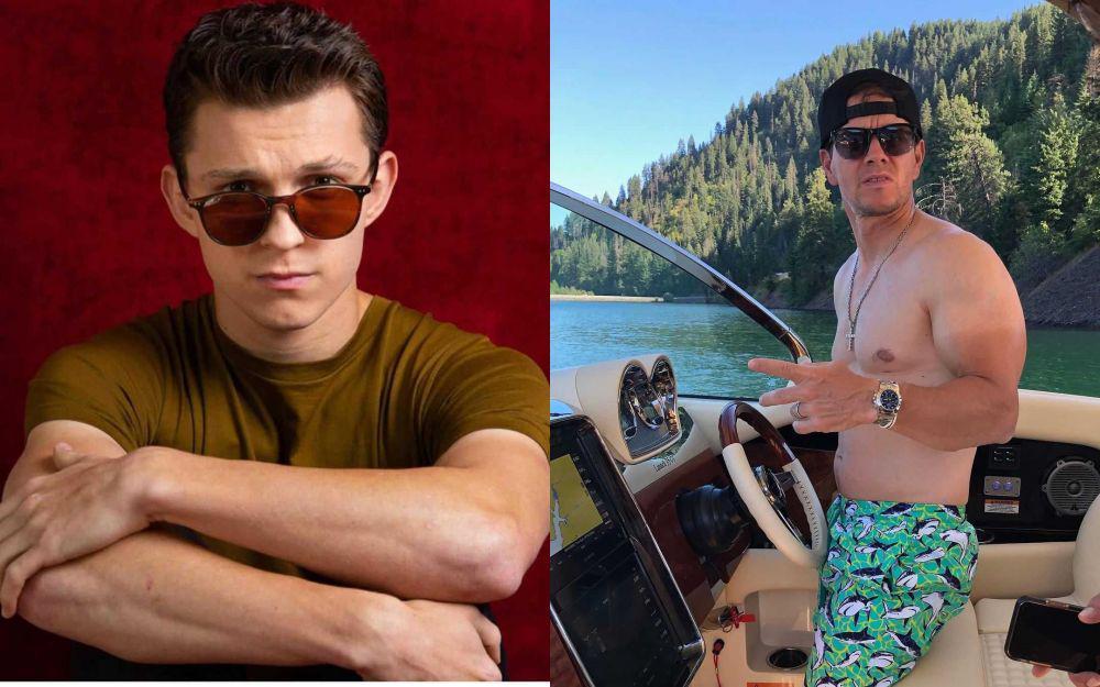 Tom Holland dan Mark Wahlberg (instagram.com/tomholland2013 | instagram.com/markwahlberg)