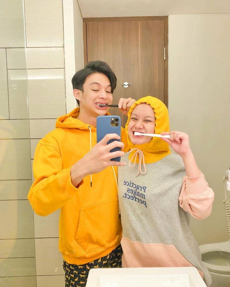 potret Dinda Hauw dan Rey Mbayang (instagram.com/rey_mbayang/)