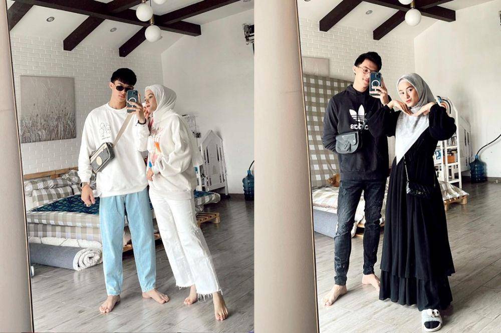 kolase potret Dinda Hauw dan Rey Mbayang (instagram.com/rey_mbayang/)