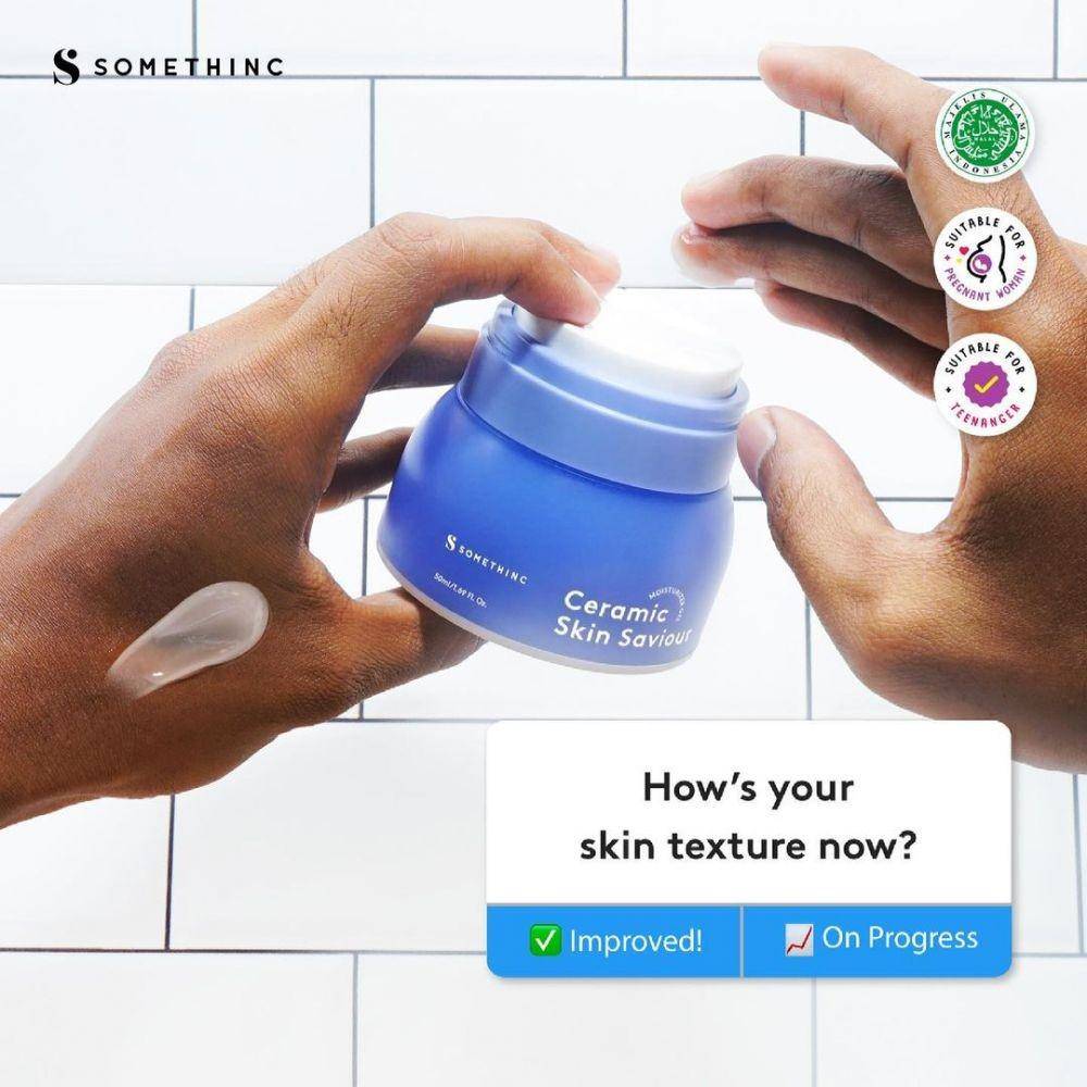 Somethinc Ceramic Skin Saviour Moisturizer Gel. (instagram.com/somethincofficial)
