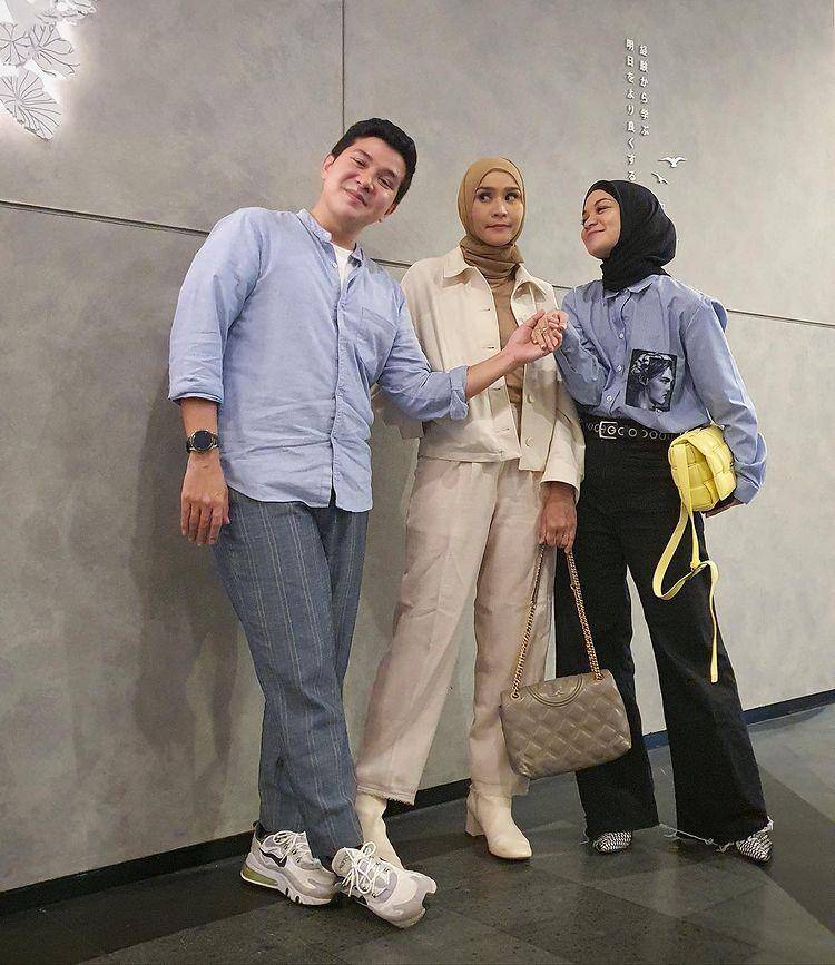 potret Haykal Kamil, Zaskia Adya Mecca dan Tantri Namirah (instagram.com/zaskiadyamecca)