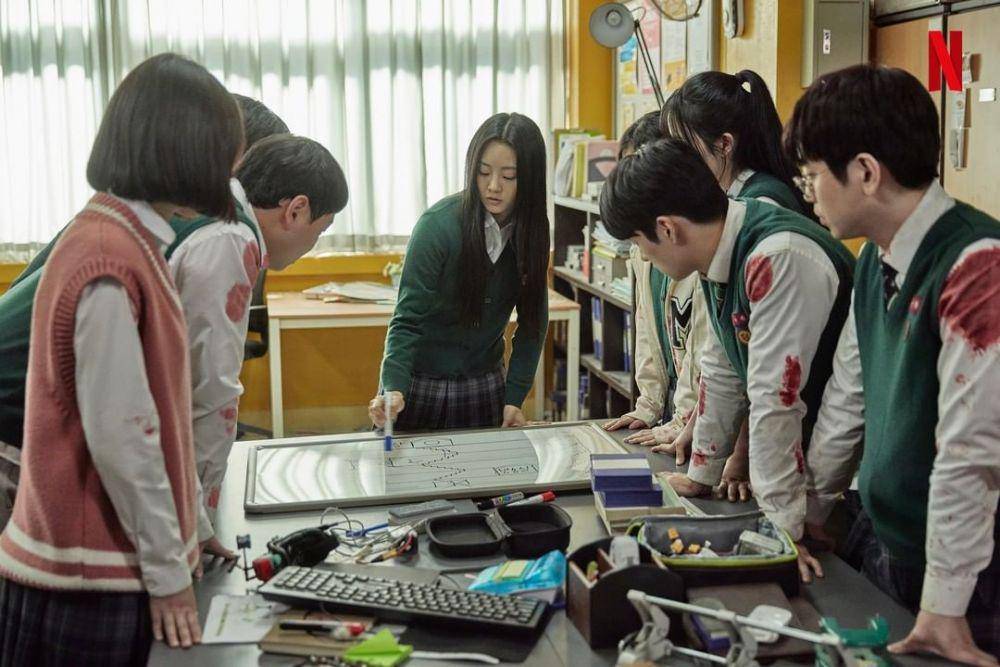 cuplikan adegan All of Us Are Dead (instagram.com/netflixkr)