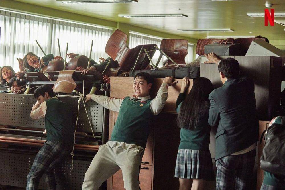 cuplikan adegan All of Us Are Dead (instagram.com/netflixkr)