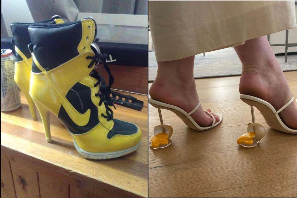 10 Foto Desain Sepatu Ini Nyeleneh Banget, Apa Kamu Minat Beli?