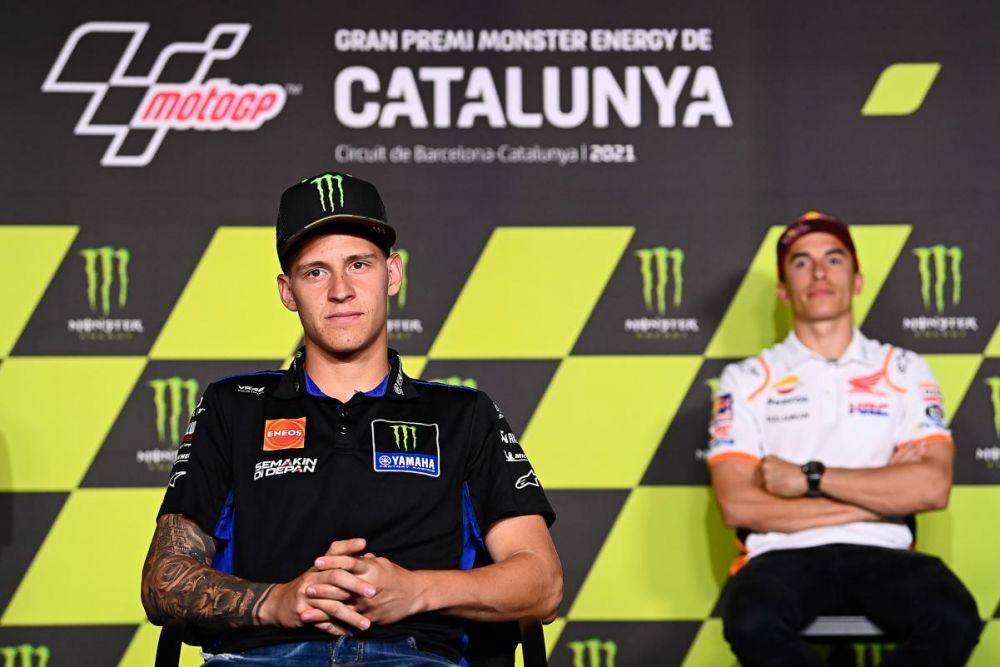 Fabio Quartararo dan Marc Marquez (motogp.com)