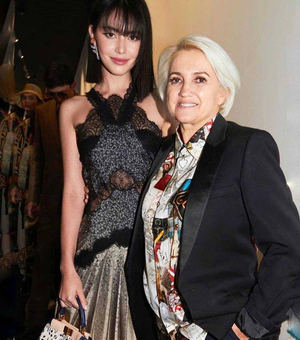 Mai Davika dan Silvia Fendi (instagram.com/davikah)