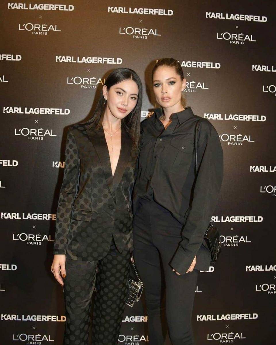 Mai Davika dan Doutzen Kroes (instagram.com/davikah)