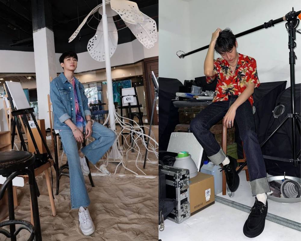 Ide outfit simpel dan elegan ala aktor Thailand Mark Siwat (instagram.com/marksiwat)