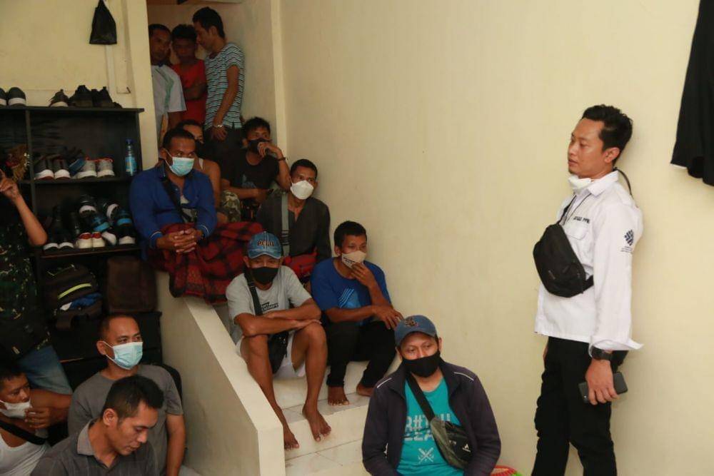 Kemnaker sidak Calon Pekerja Migran Ilegal. (dok. Kemnaker)