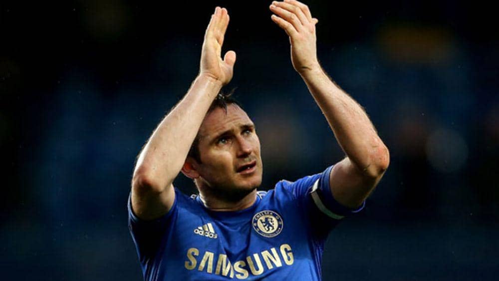 Frank Lampard berseragam Chelsea. (thefa.com)