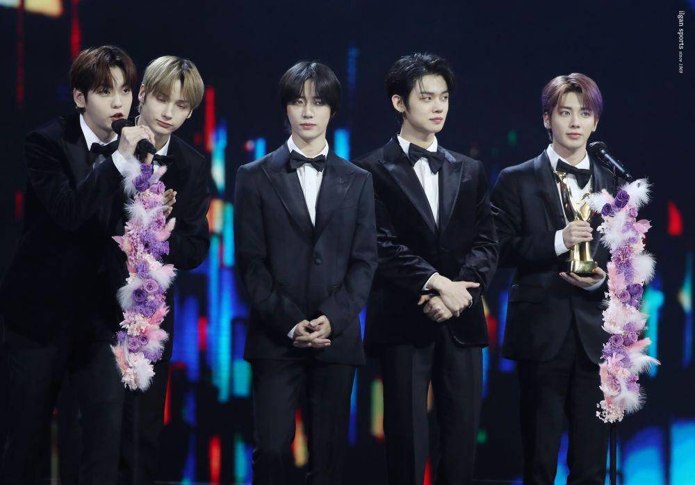 TXT di Golden Disc Awards 2022 (twitter.com/JTBC_Awards)